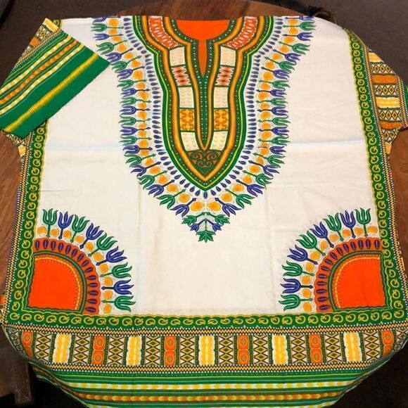 Dakishi shirt light blue one size NWOT - Picture 6 of 9